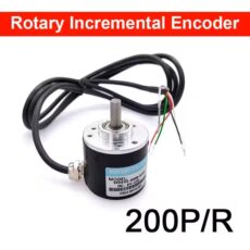 Incremental Rotary Encoder 38S6G5-B-G24N 200PPR AB 2 Phase DC5-24V NPN Optical Encoder