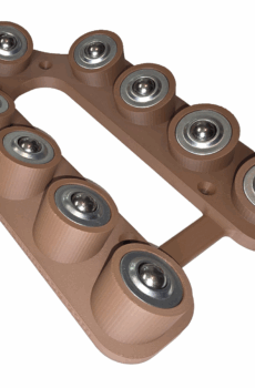 Chocolate Brown Bowling Release Trainer, Rev Trainer