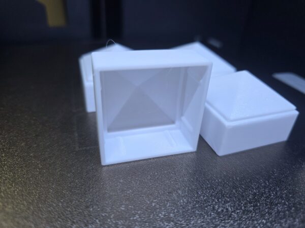 Pool Fence Post Caps (1.5") 4 PACK - Strong PETG Plastic - Image 2