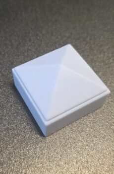 Pool Fence Post Caps (1.5") 4 PACK - Strong PETG Plastic